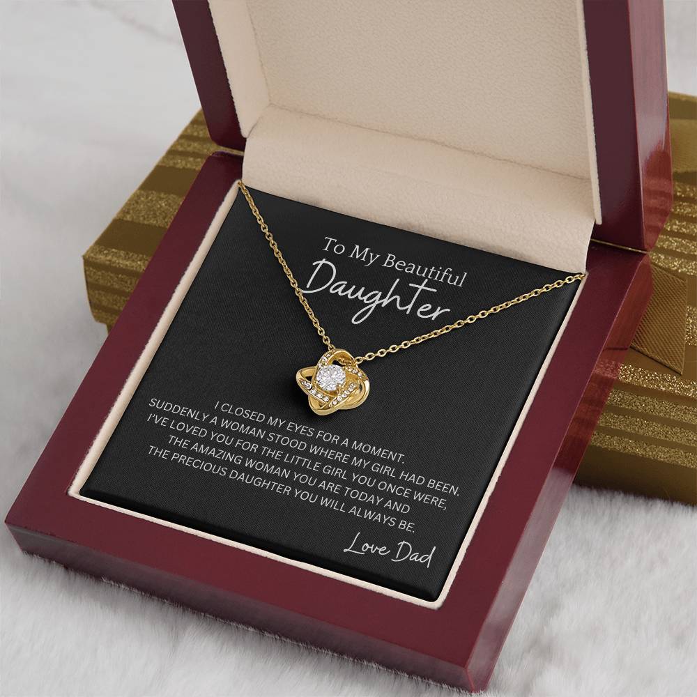 Precious Daughter Necklace Gift