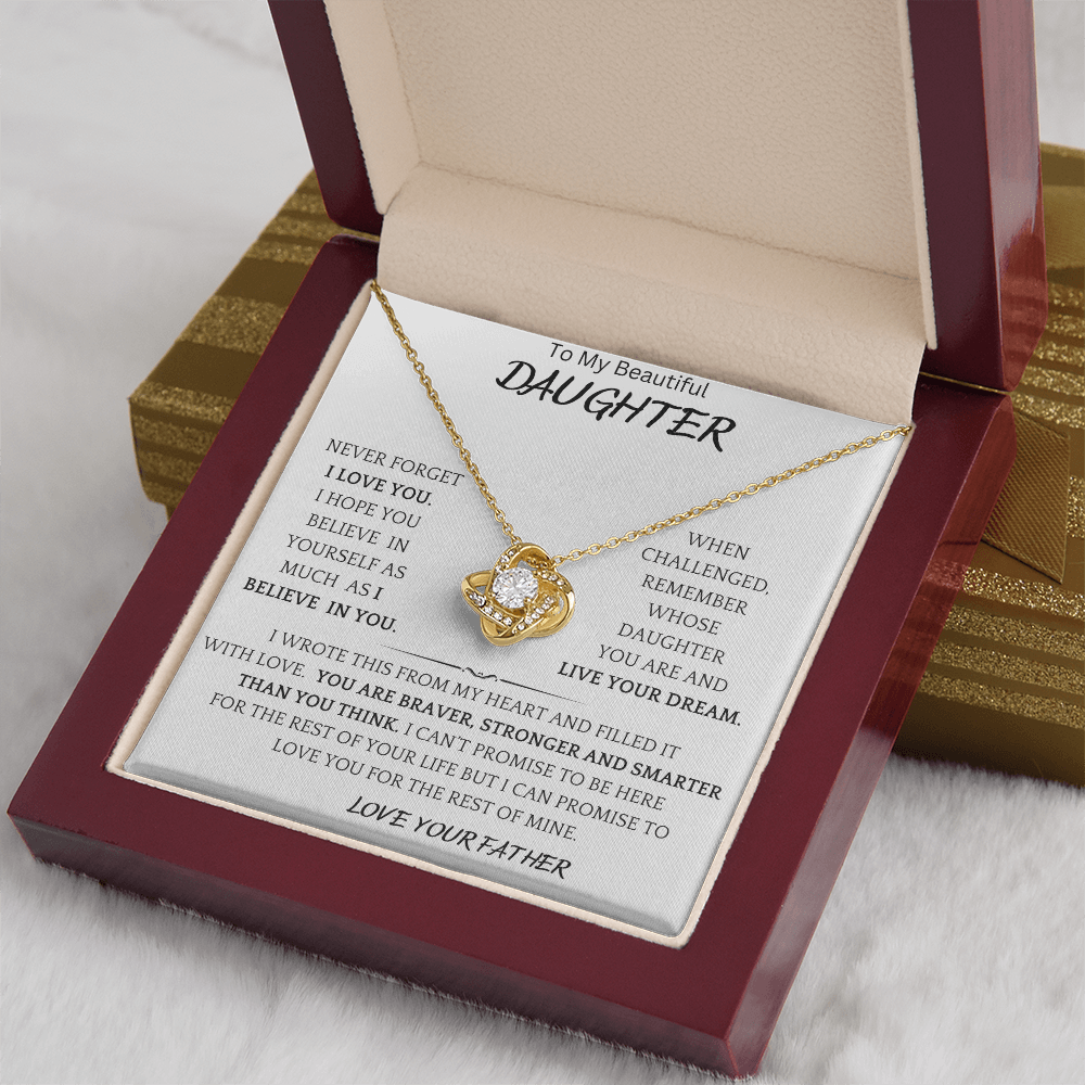 Promise Necklace Daughter Gift