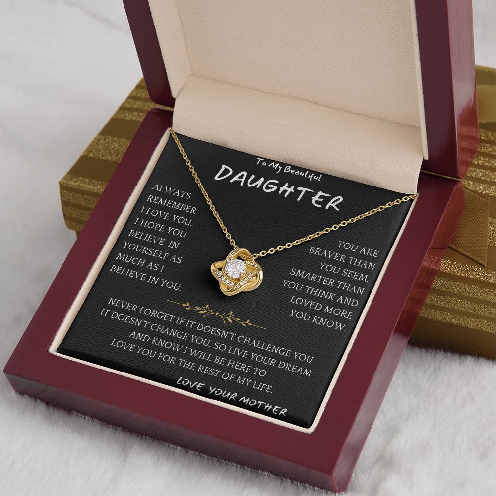 Smarter, Braver,Daughter Gift Mother