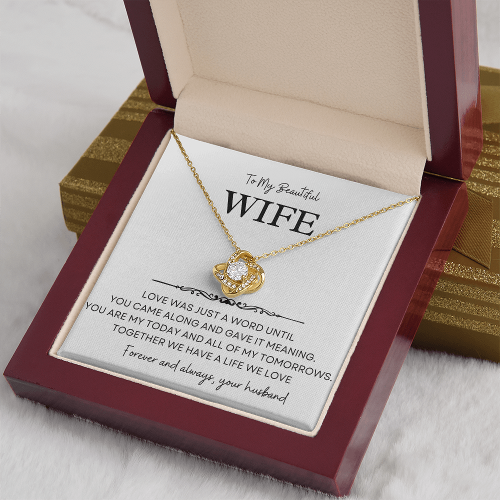 Just a Word Wife Necklace