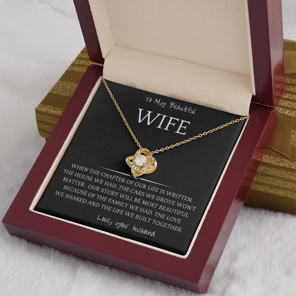 Love We Shared Wife Necklace