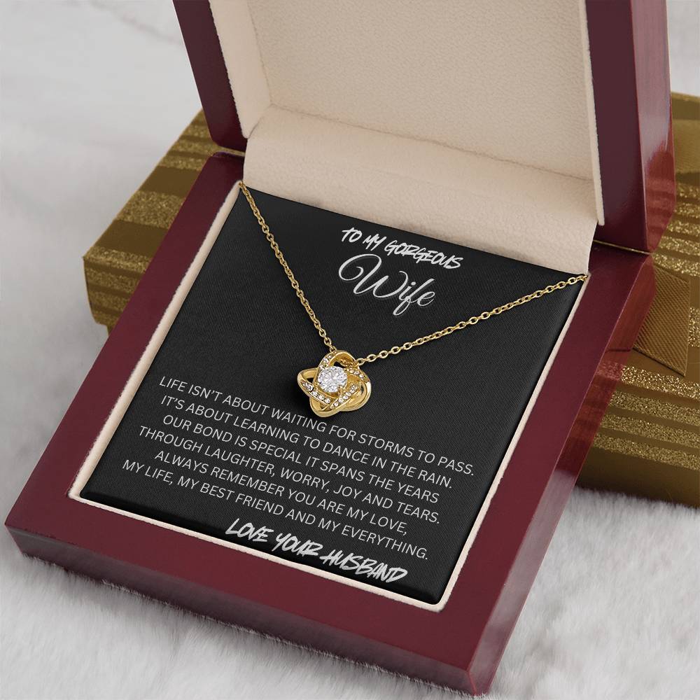 Love, Life Everything Necklace Gift For Wife