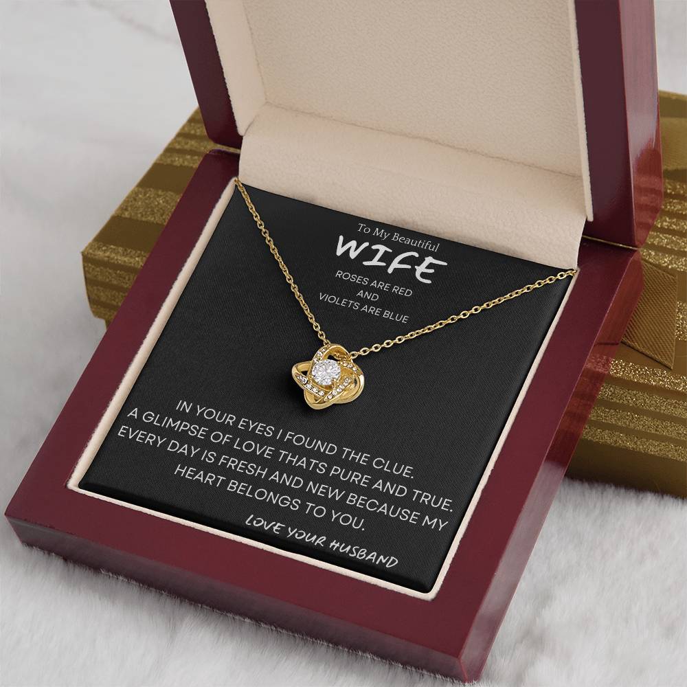 Glimpse Of Love Necklace Gift For Wife