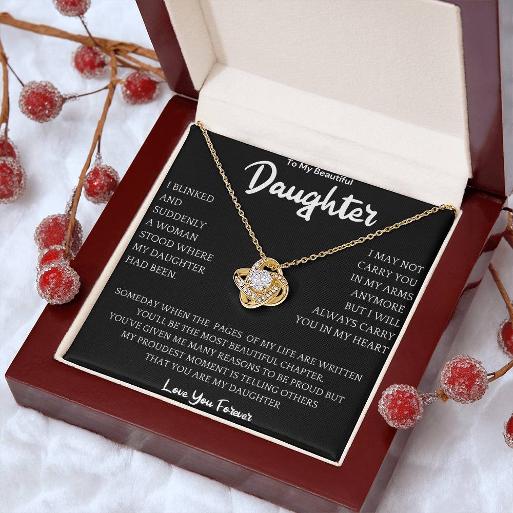 Pages Of Life Necklace Gift For Daughter 