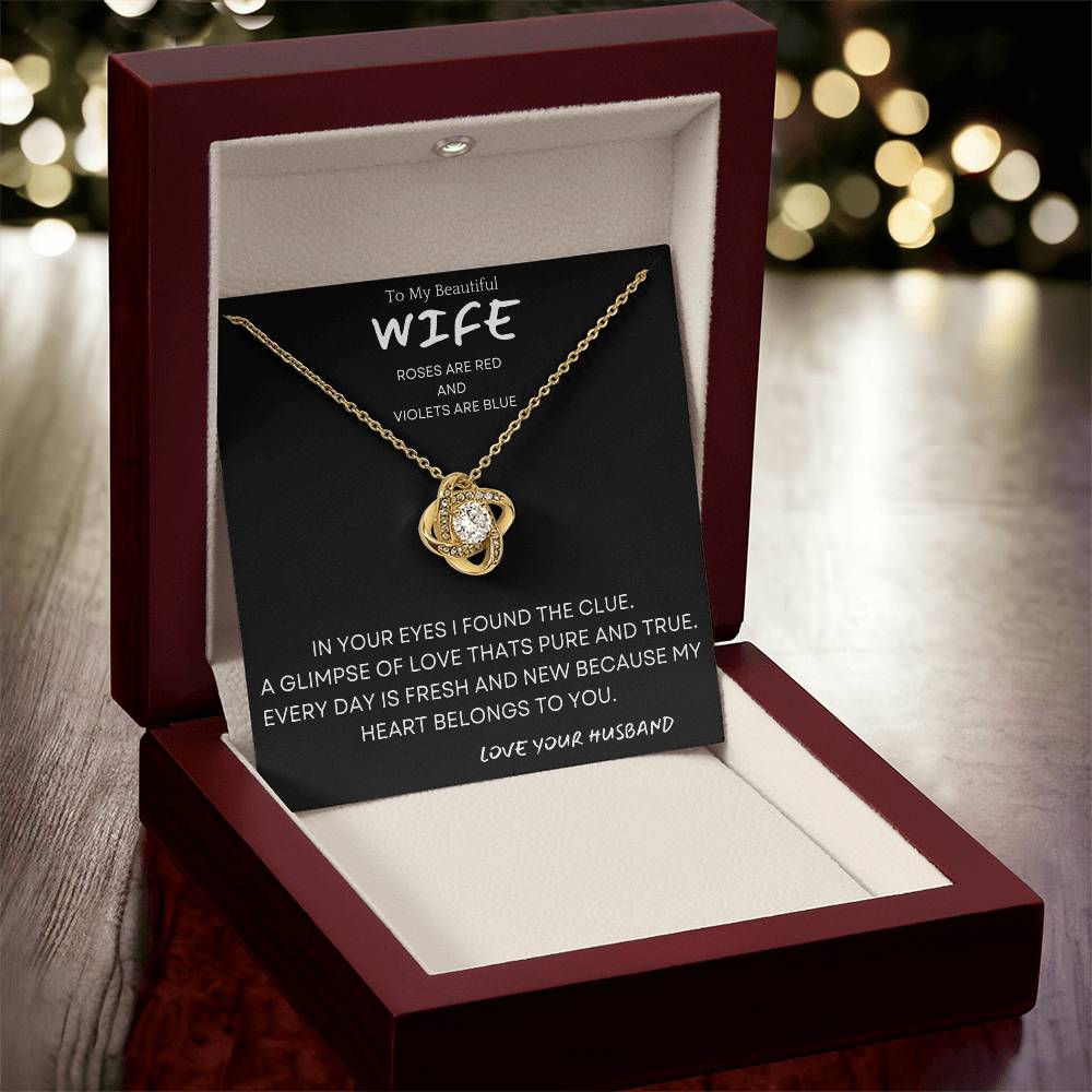 Glimpse Of Love Necklace Gift For Wife