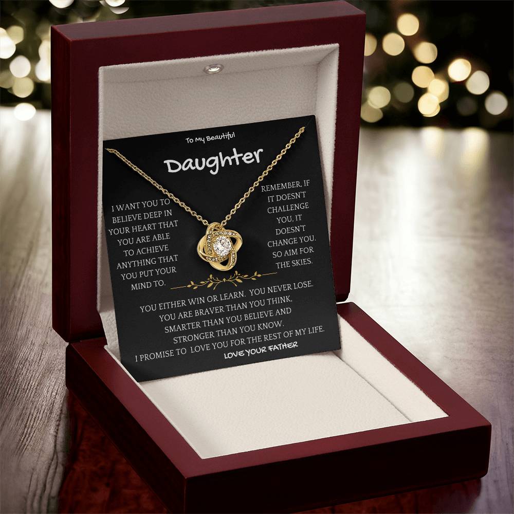 Win Or Learn Daughter Gift