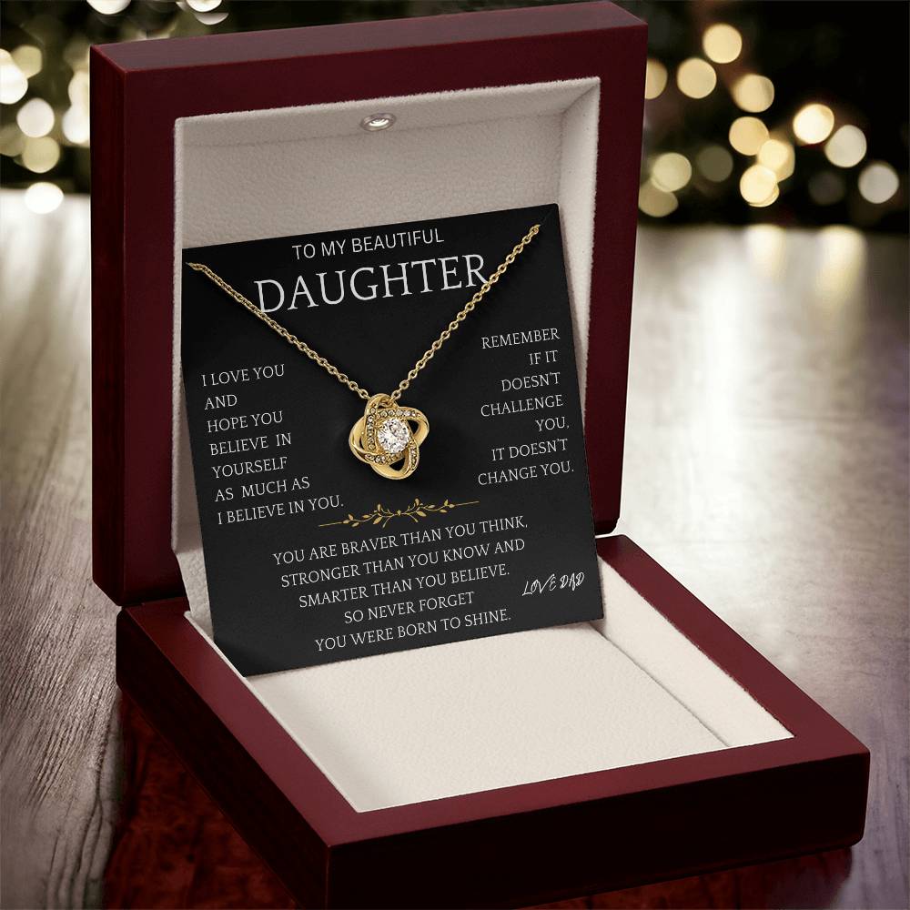 Challenge Necklace Gift Daughter