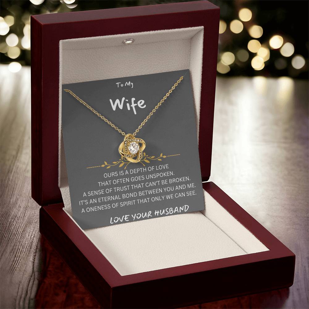 Depth of Love Necklace Wife Gift