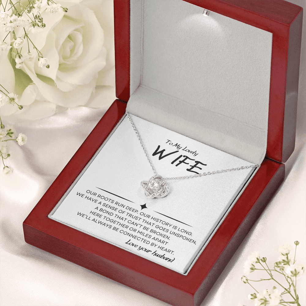 Always Connected Wife Necklace