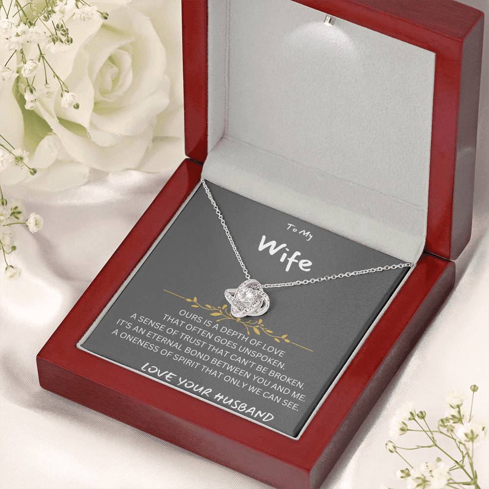 Depth of Love Necklace Wife Gift