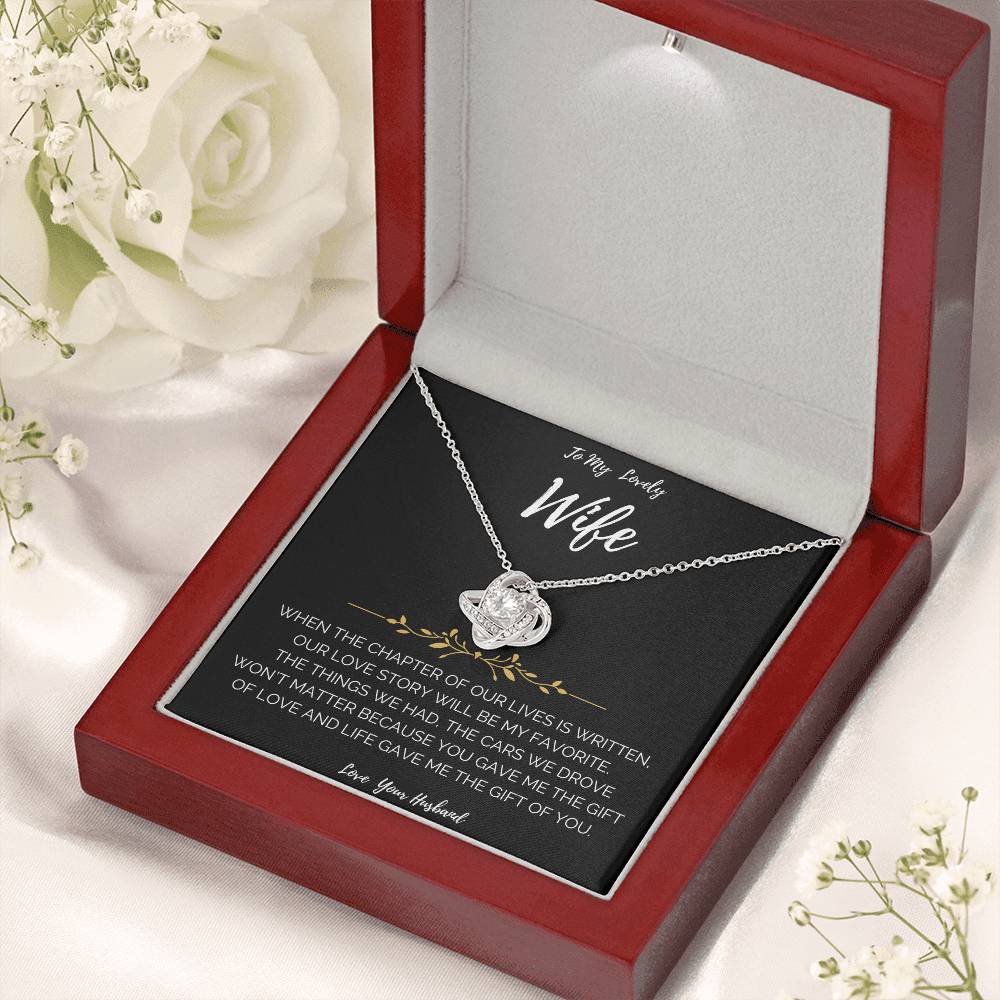 Chapter of Life Wife Gift Necklace