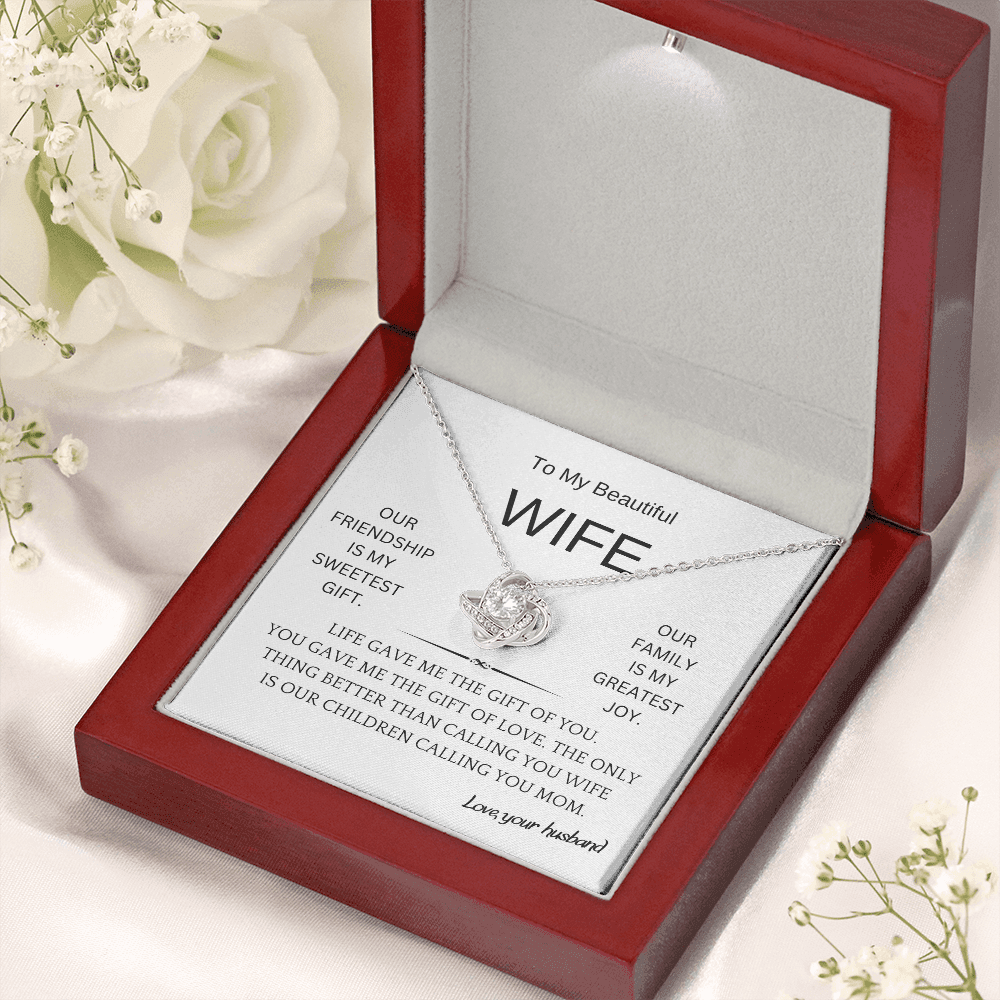 Greatest Joy Necklace Wife