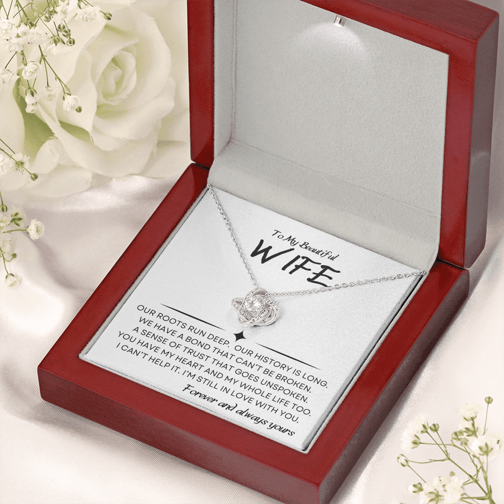 Unbroken Bond Wife Necklace