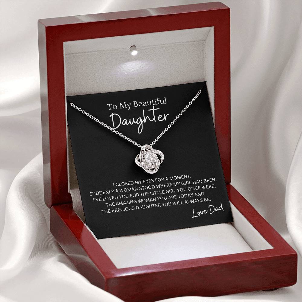 Precious Daughter Necklace Gift