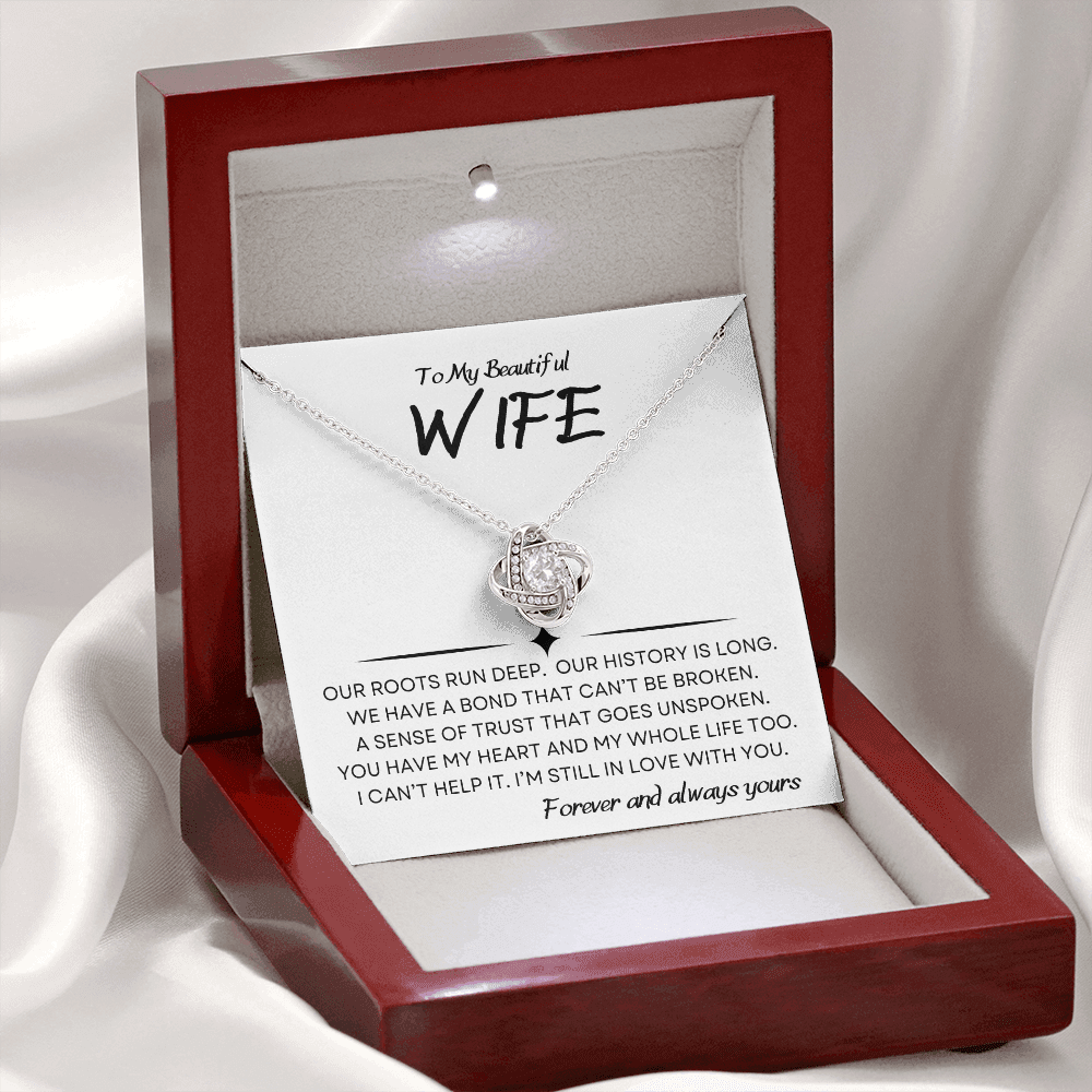 Unbroken Bond Wife Necklace