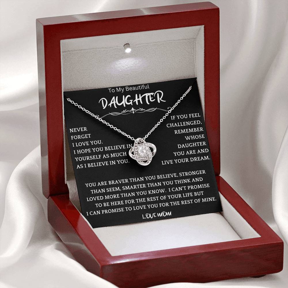 If Challenged Necklace Gift For Daughter