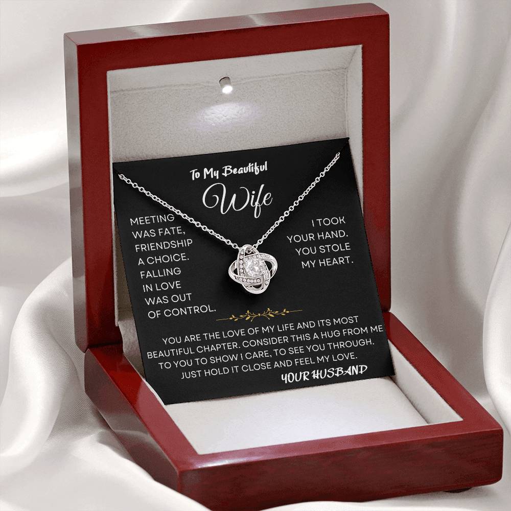 Stolen Heart Necklace Wife Gift