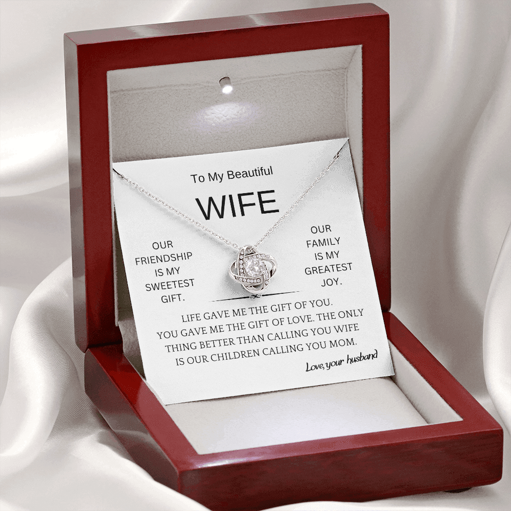 Greatest Joy Necklace Wife