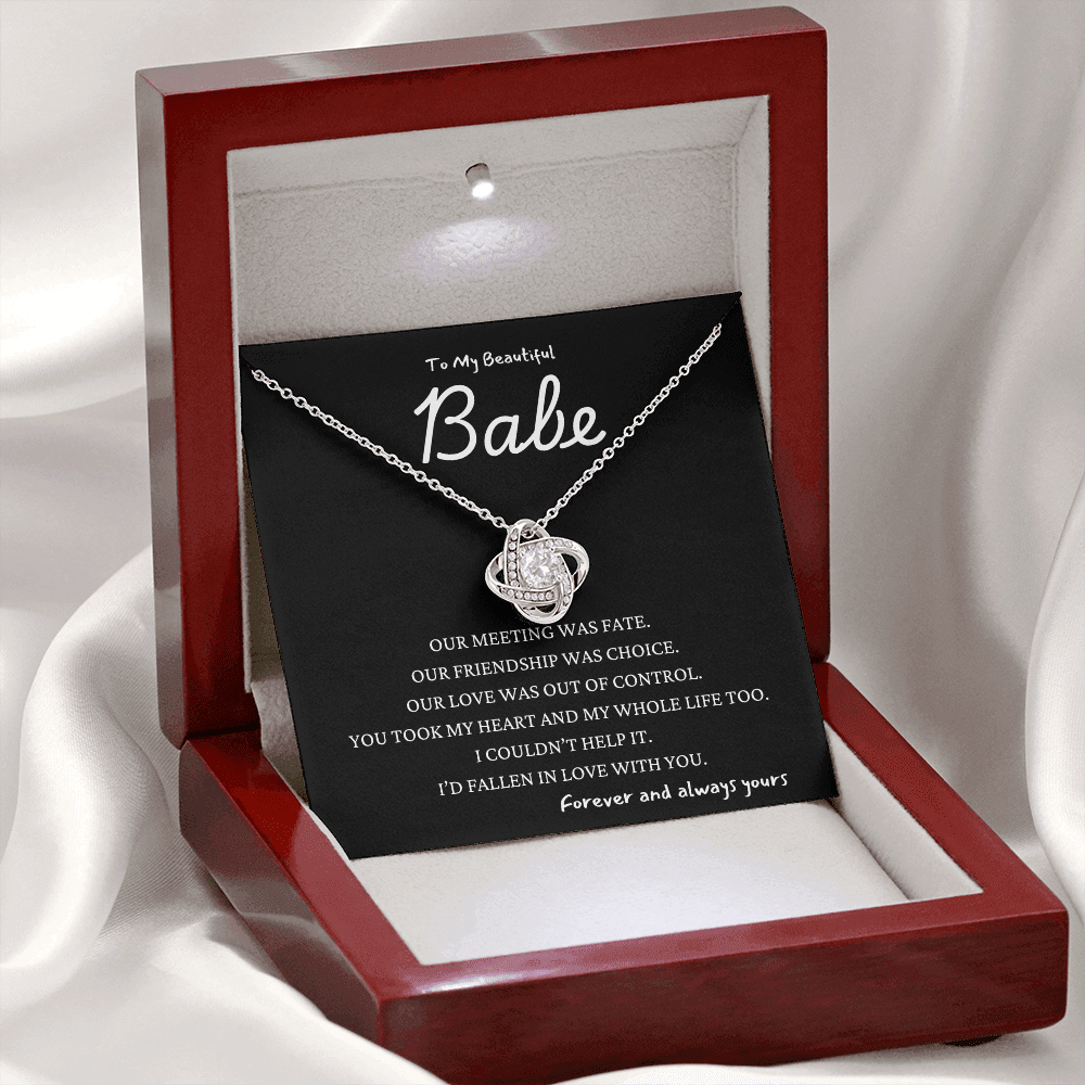 Fate, Friendship Love Necklace Gift