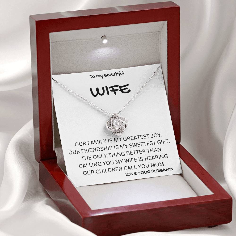 Greatest Joy Wife Necklace