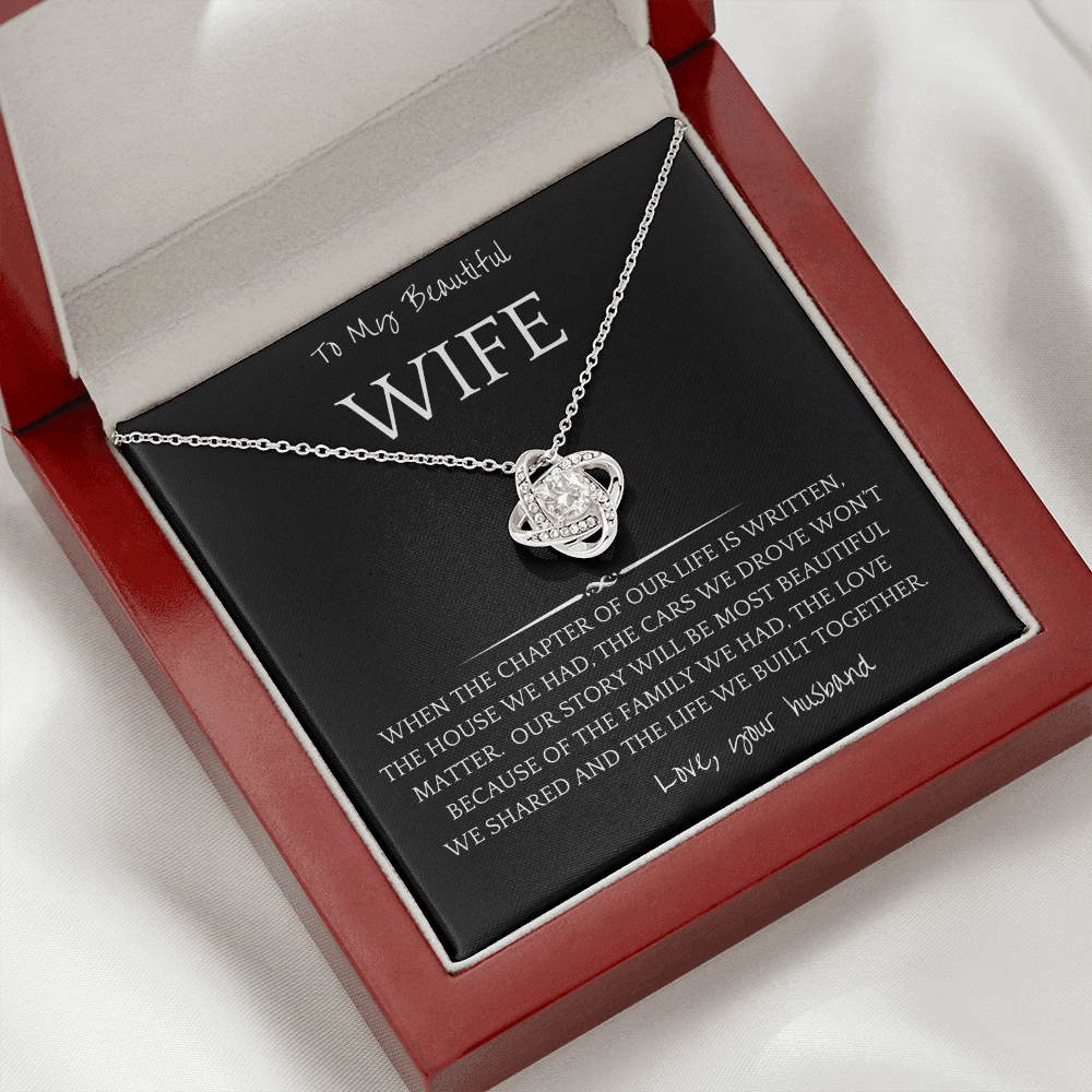 Love We Shared Wife Necklace