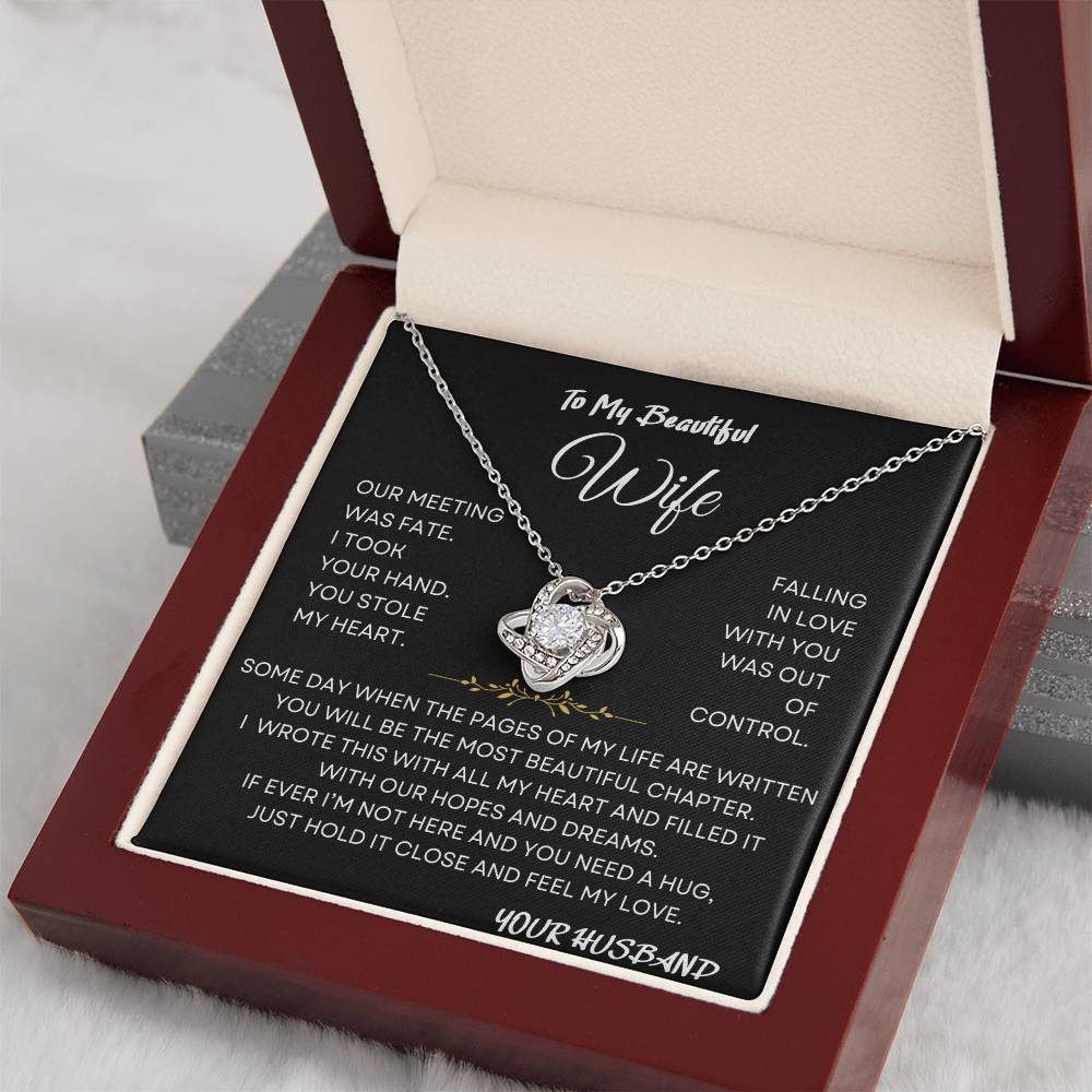 Stole My Heart Necklace Gift Wife