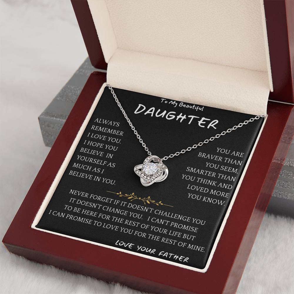 Smarter, Braver,Daughter Gift Father