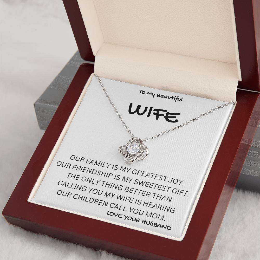 Greatest Joy Wife Necklace