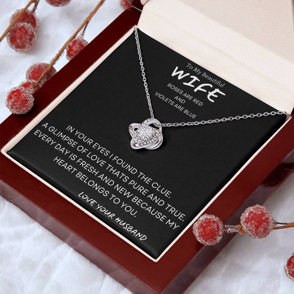 Glimpse Of Love Necklace Gift For Wife