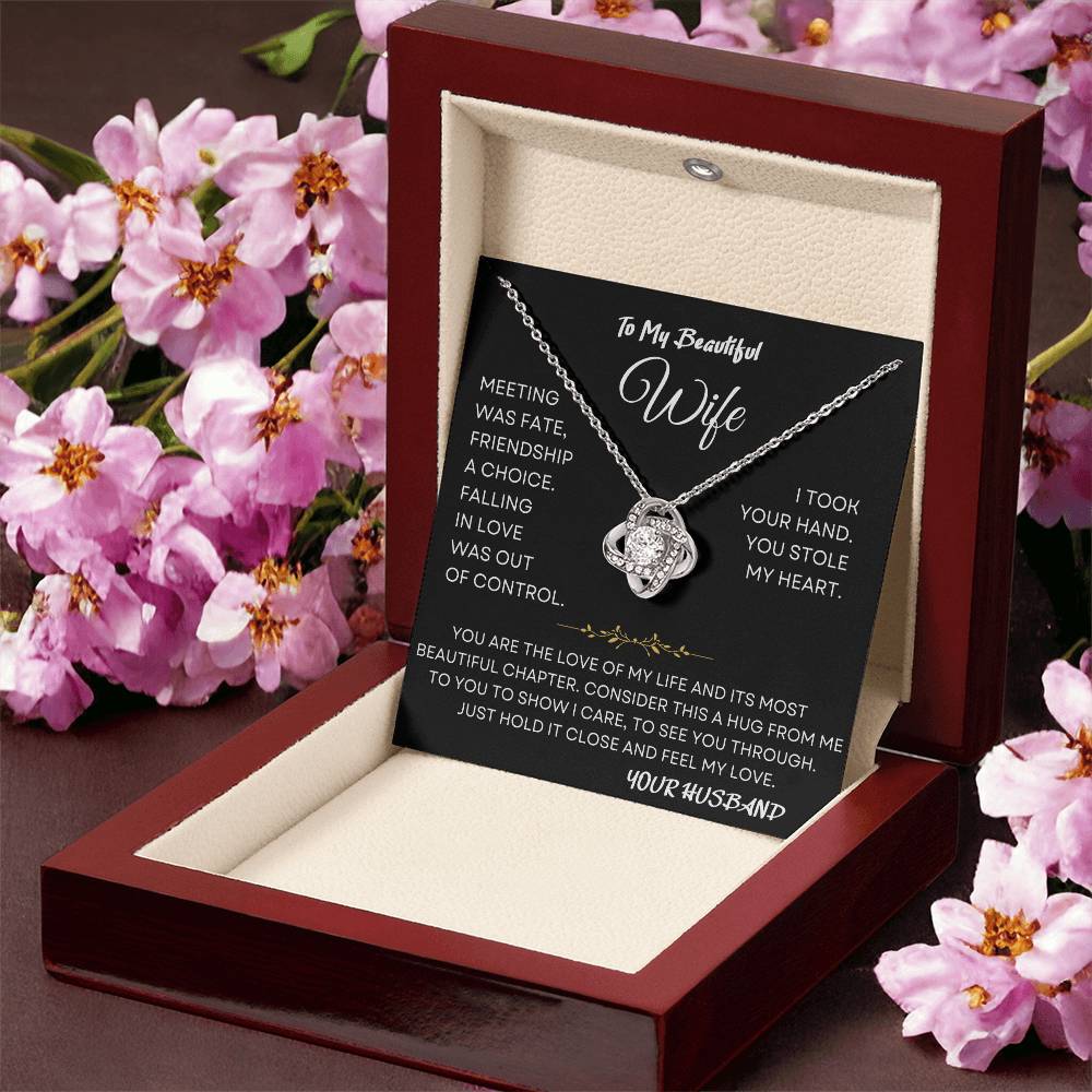 Stolen Heart Necklace Wife Gift