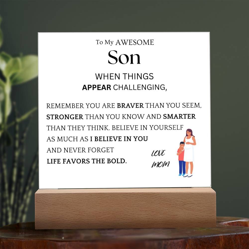 Braver Stronger Gift For Son
