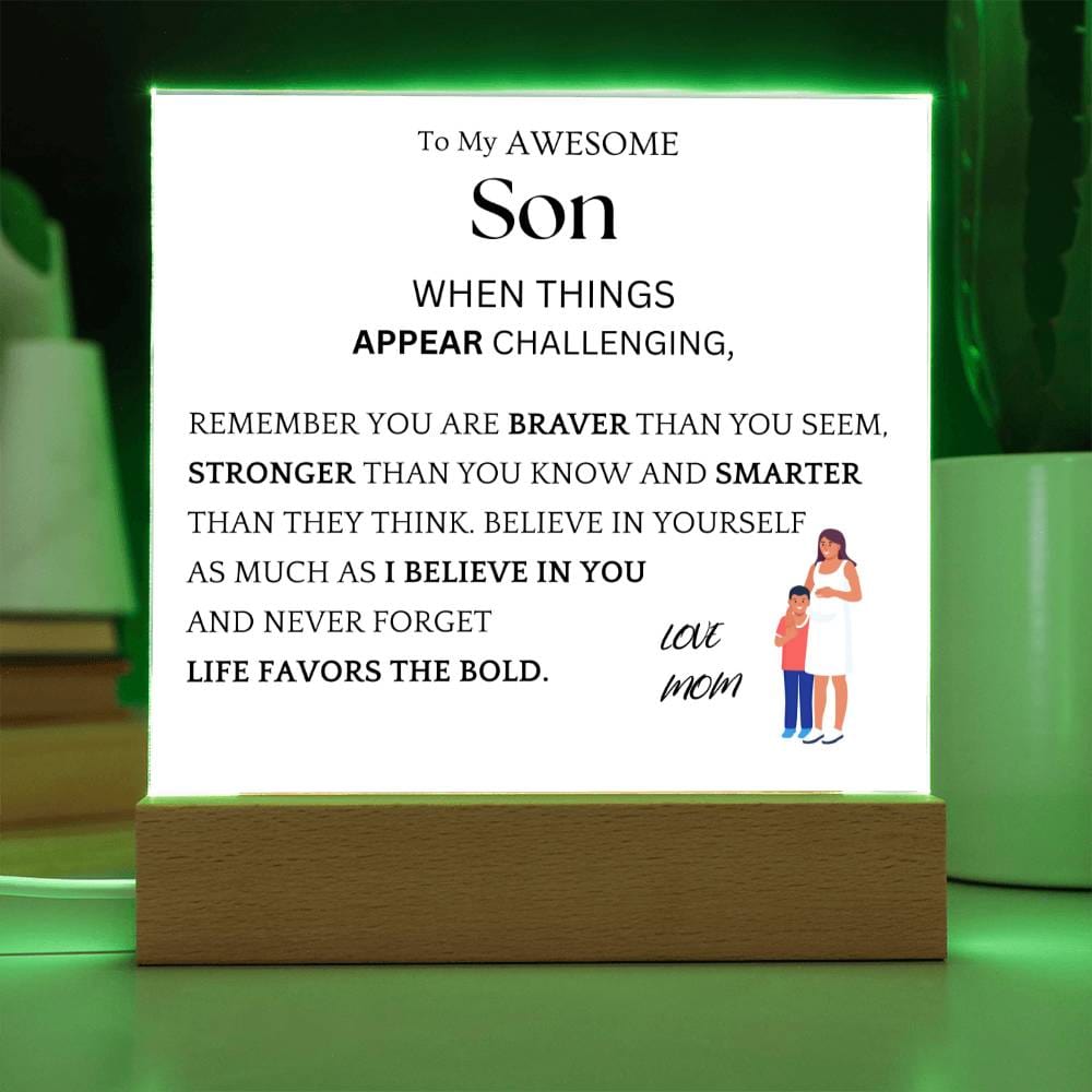 Braver Stronger Gift For Son