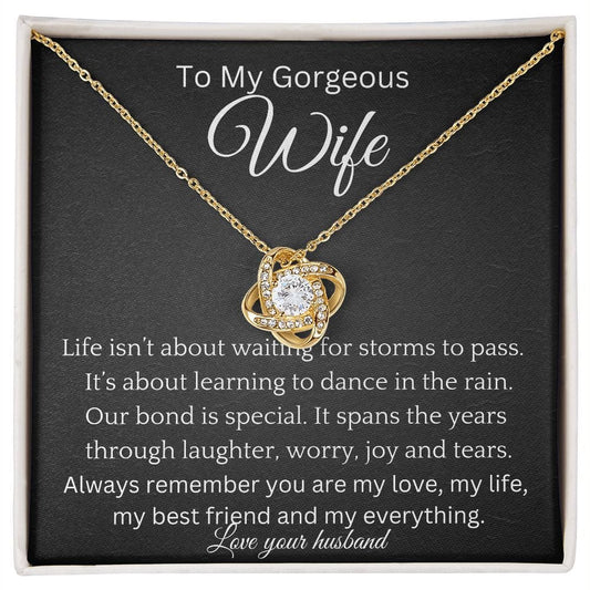 My Everything Necklace Gift For Wife Anniversary Birthday Christmas Present For Women