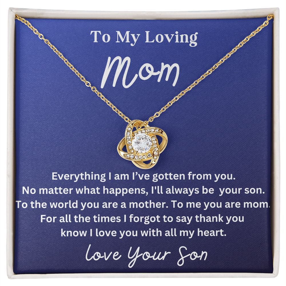 Always Your Son Necklace Gift For Mothers Day