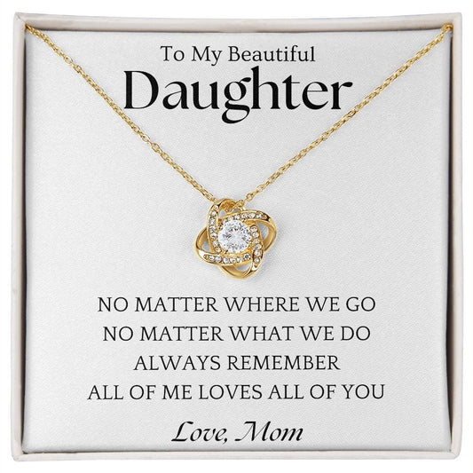 No Matter Necklace Gift For Daughter Birthday Graduation Christmas Present For Girls