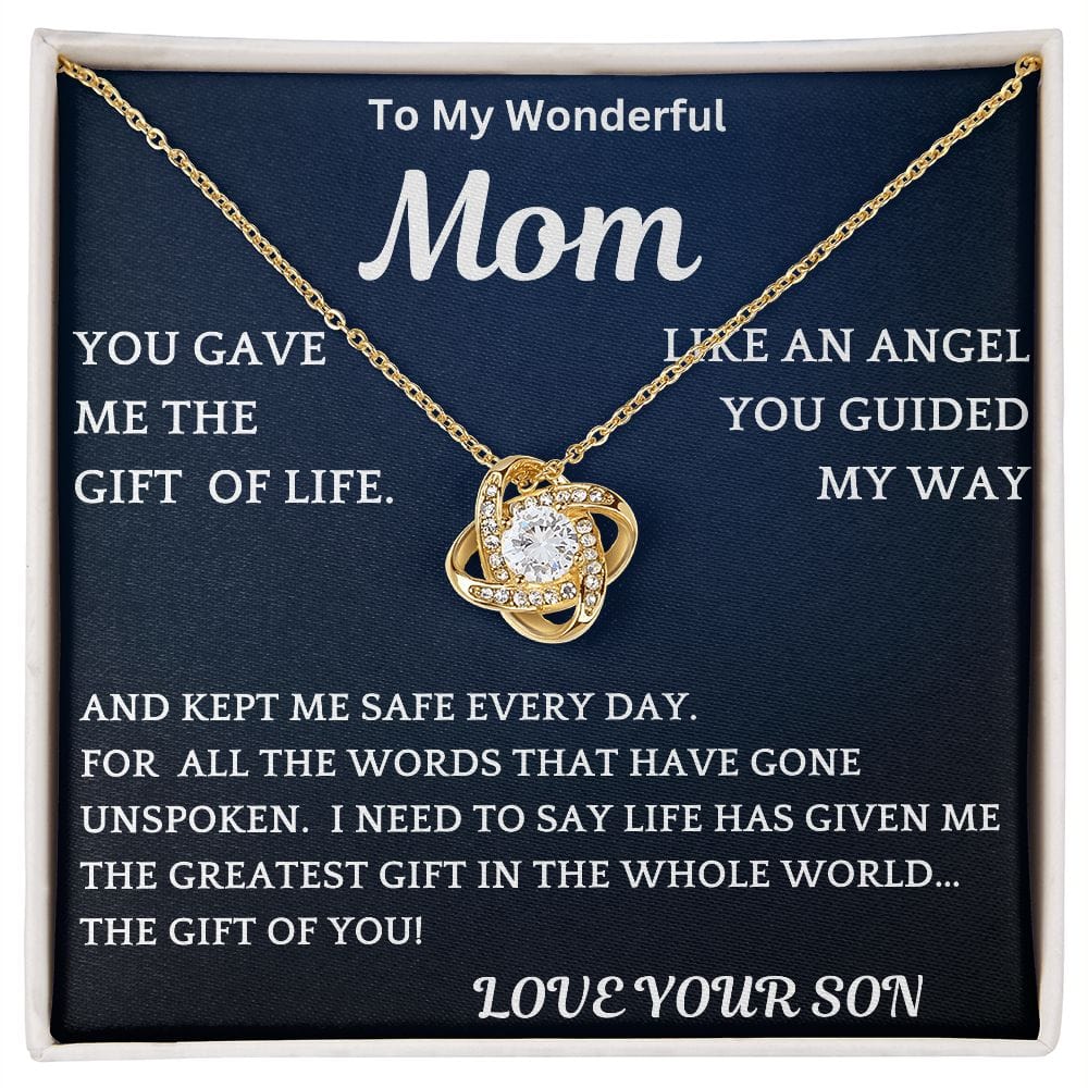 Gift Of You Necklace For Mothers Day Valentines Birthday Christmas Present For Women