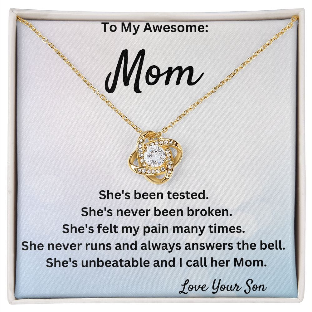 Answer The Bell Necklace Gift For Mothers Day Birthday Christmas Present For Women