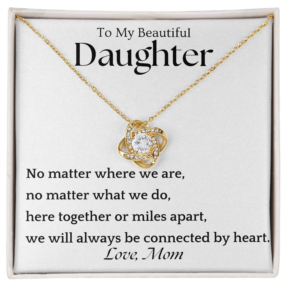 Miles Apart Necklace Gift For Daughter gifting2go