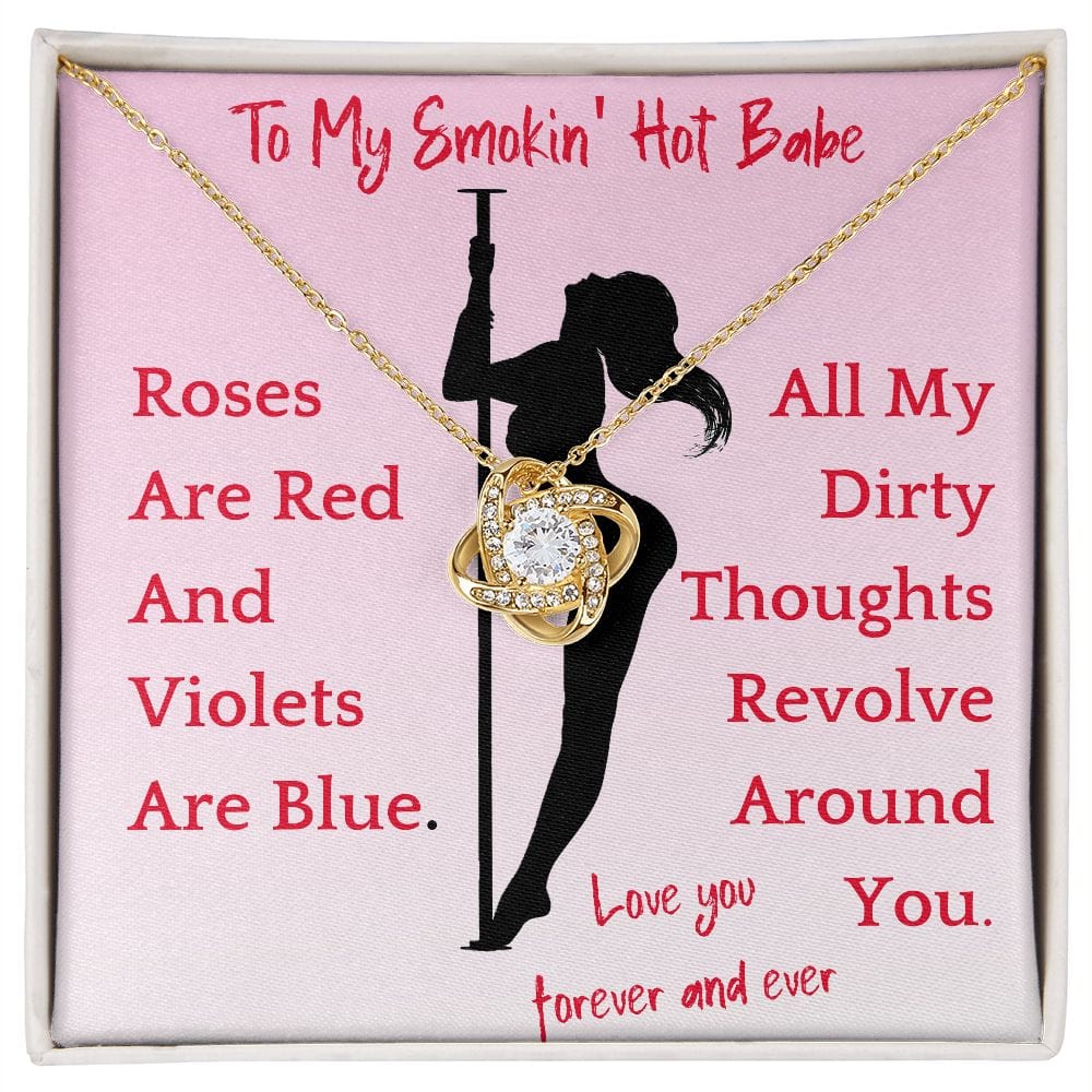 Dirty Thoughts Gift For Smokin' Hot Babe Valentines Birthday Anniversary Present For Women