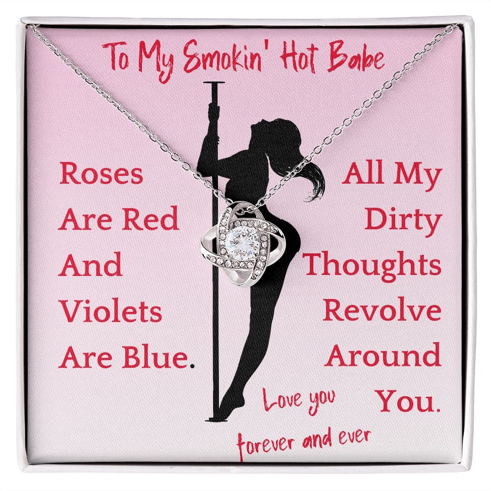 Dirty Thoughts Gift For Smokin' Hot Babe Valentines Birthday Anniversary Present For Women