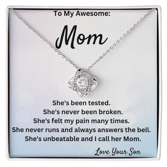Answer The Bell Necklace Gift For Mothers Day Birthday Christmas Present For Women