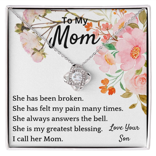 Greatest Blessing Necklace Gift For Mothers Day Christmas Birthday Present For Women