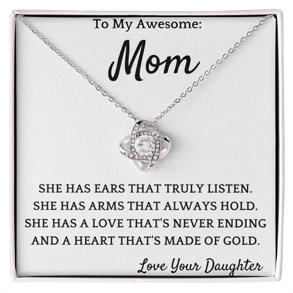 Always Hold Necklace Gift For Mothers Day Birthday Christmas Valentines Present For Women