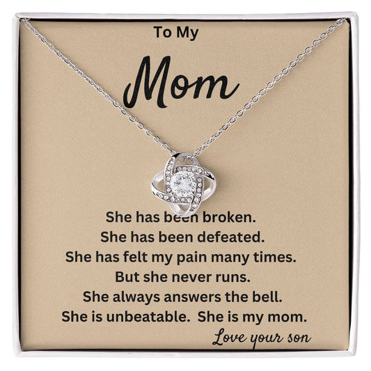 Unbeatable Necklace Gift For Mom