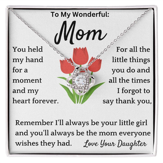 Heart Forever Necklace Gift For Mothers Day Birthday Christmas Present For Women