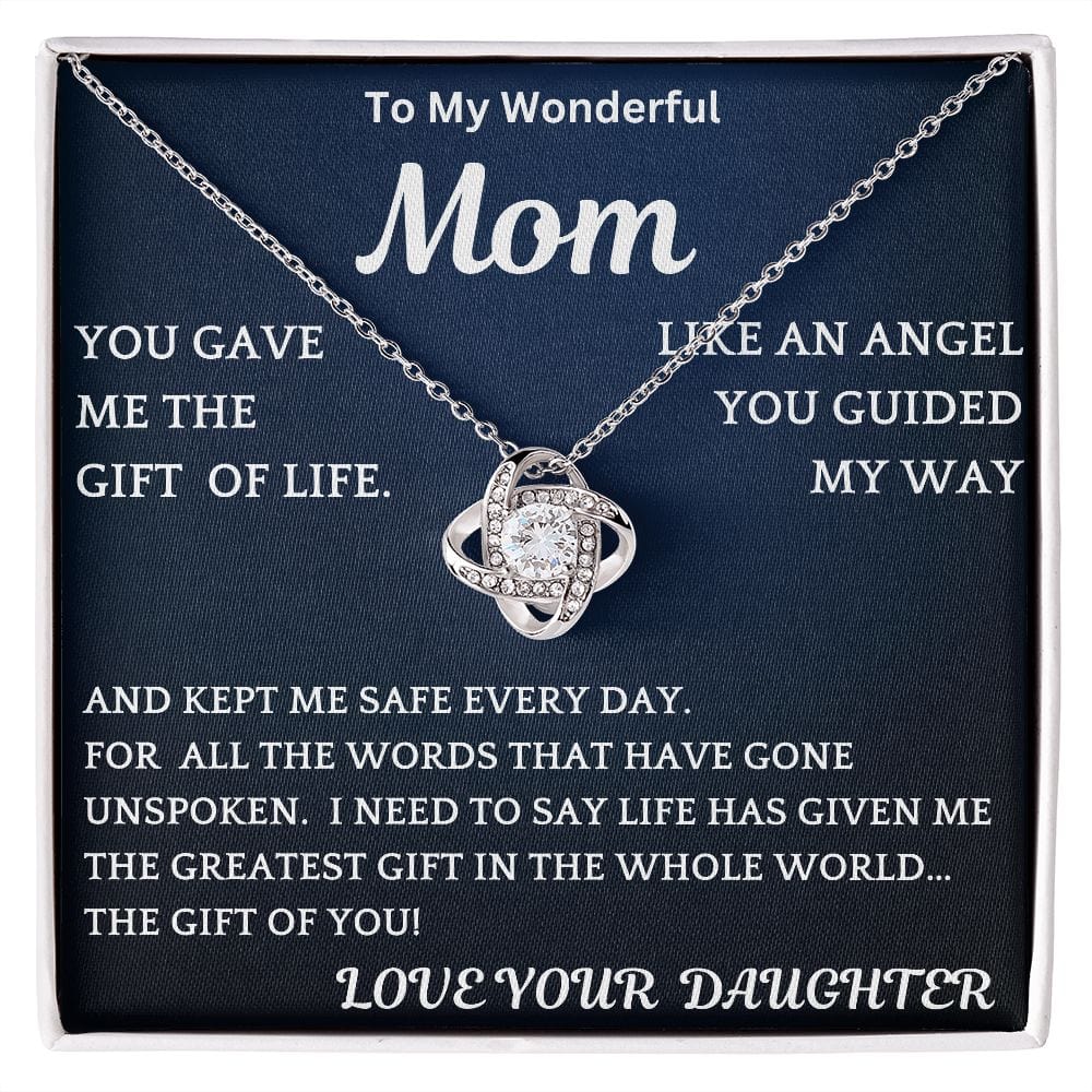 Gift Of You Necklace For Mothers Day Valentines Birthday Christmas Present For Women