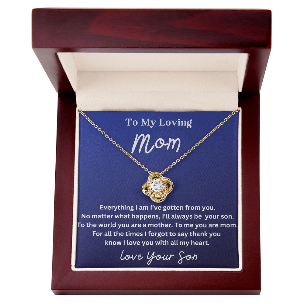 Always Your Son Necklace Gift For Birthday Christmas Valentines Day Present For Woman