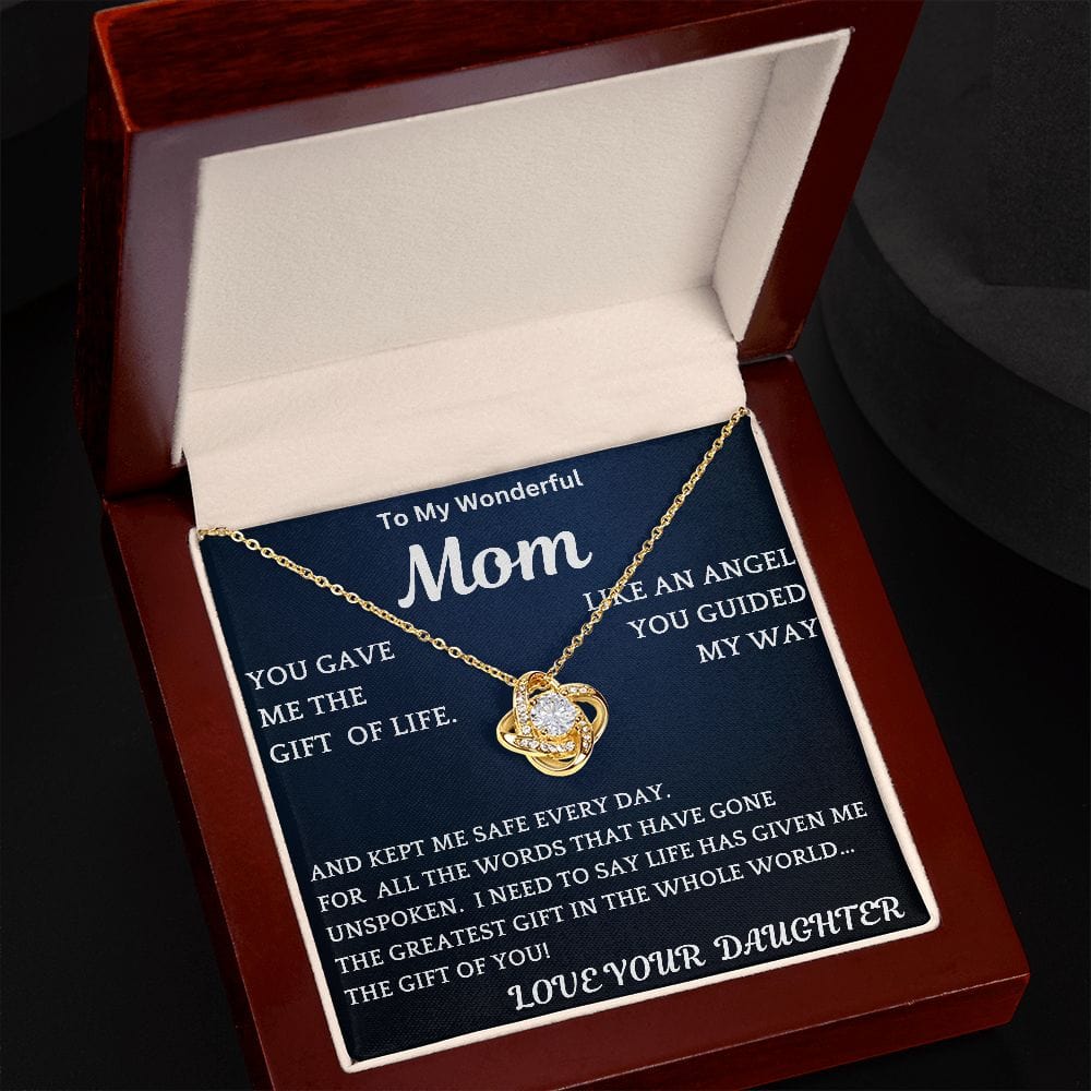 Gift Of You Necklace For Mothers Day Valentines Birthday Christmas Present For Women