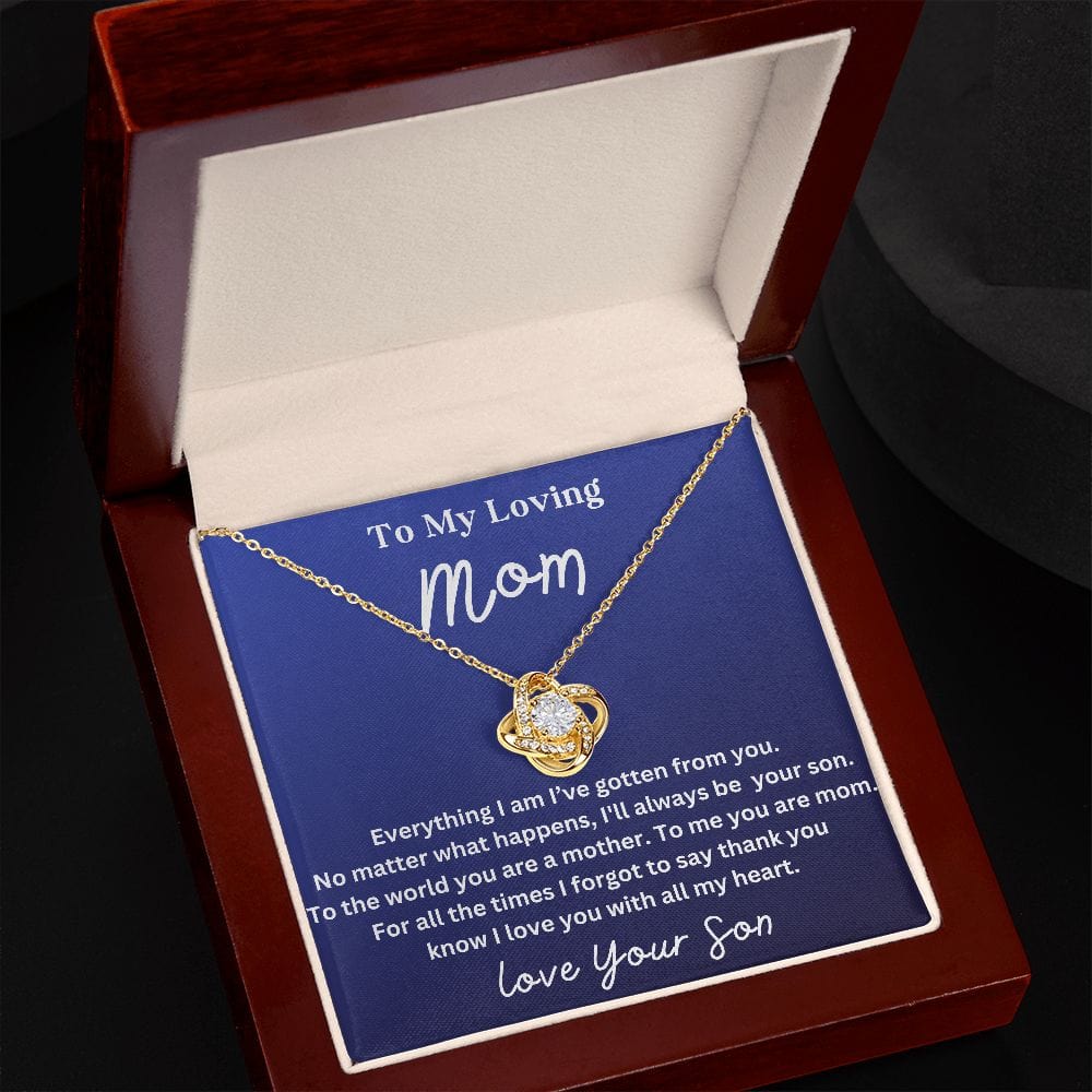 Always Your Son Necklace Gift For Birthday Christmas Valentines Day Present For Woman