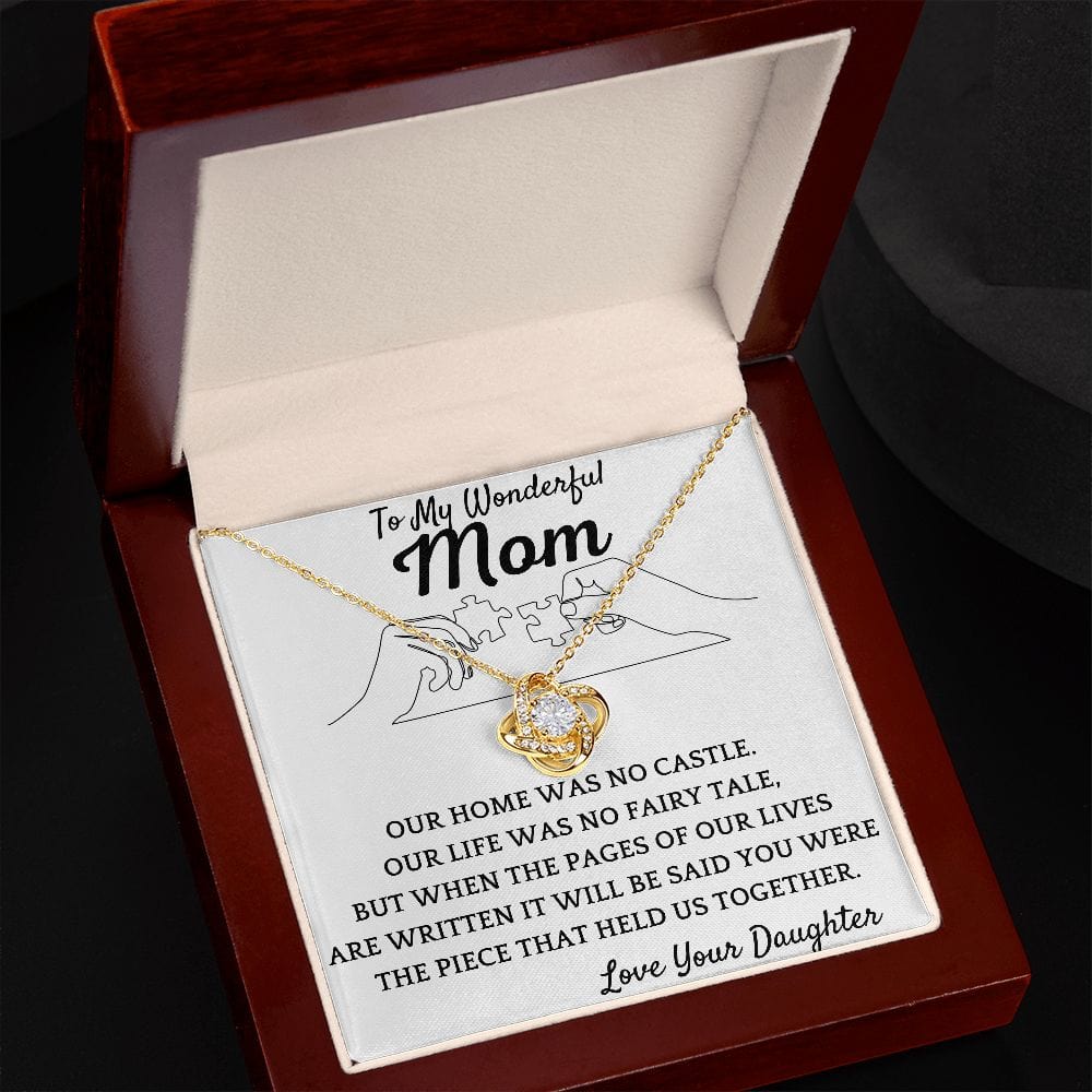 Piece Together Necklace Gift For Mothers Day Birthday Christmas Valentines Present For Women